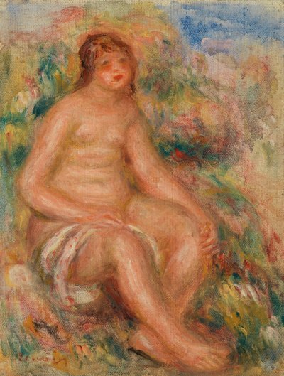 Bader door Pierre Auguste Renoir